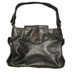 Matt and Nat Vegan Black Satchel
